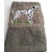 Dalmatian Embroidered Face Cloth