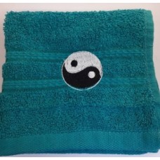 Yin Yang Embroidered Face Cloth